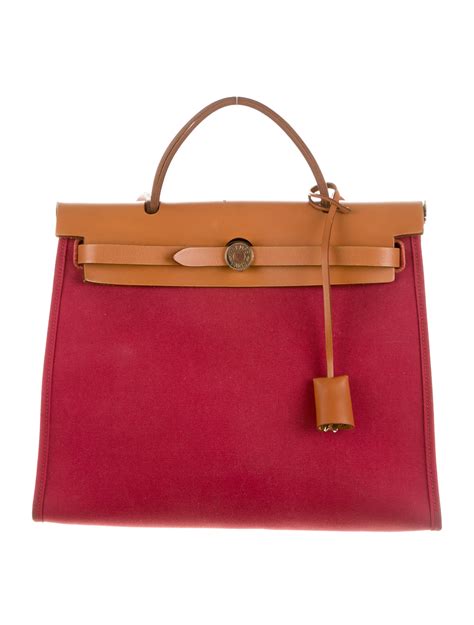 hermes herbag red 31|is Hermes herbag worth it.